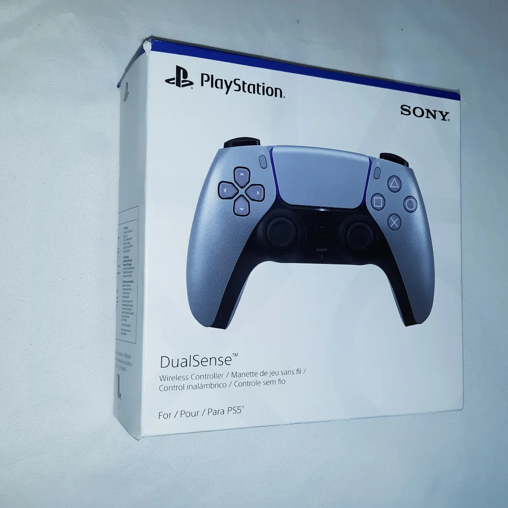 PS5 Dual Sense Sterling Silver Wireless Next Gen Controller